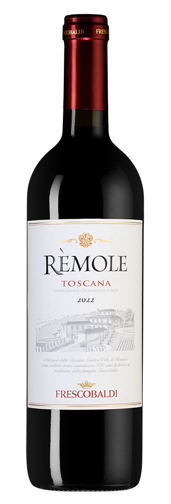 Вино Remole Rosso, Frescobaldi, 2022, (146233), Италия, Тоскана, красное, полусухое, 0.75 л, Ремоле Россо, цена 1590 рублей