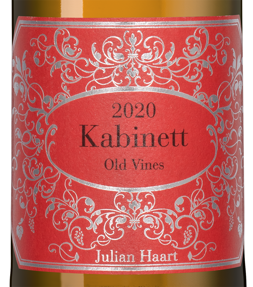Вино Riesling Kabinett Old Vines, Weingut Julian Haart, 2020, (133715), Германия, Мозель, белое, сладкое, 0.75 л, Рислинг Кабинетт Олд Вaйнз, цена 5990 рублей
