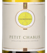 Вино Petit Chablis, (150201), белое сухое, 2023, 0.75 л, Пти Шабли цена 5490 рублей