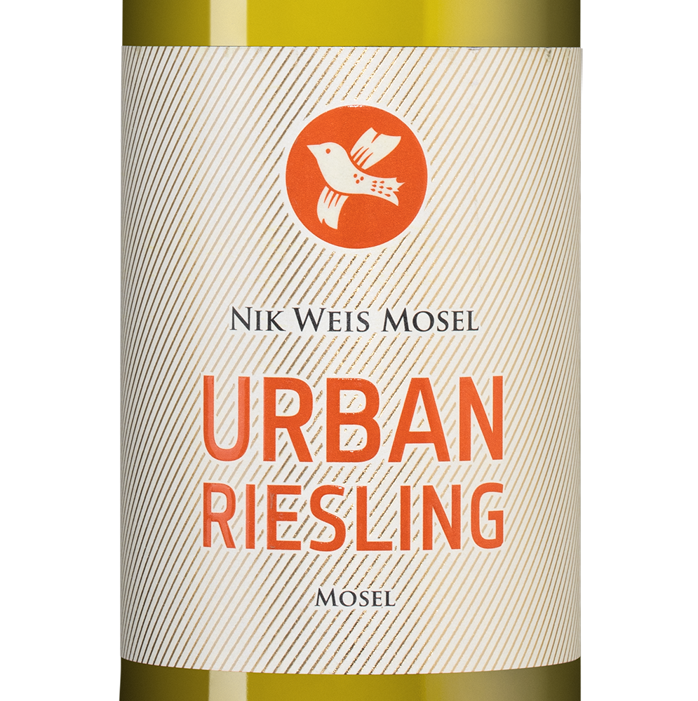 Вино Urban Riesling, Nik Weis St. Urbans-Hof, 2023, (146855), Германия, Мозель, белое, полусухое, 0.75 л, Урбан Рислинг, цена 1592 рублей