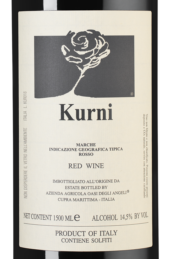 Вино Kurni, Oasi degli Angeli, 2022, 1.5л, (156663), Италия, Марке, красное, полусладкое, 1.5 л, Курни, цена 69990 рублей