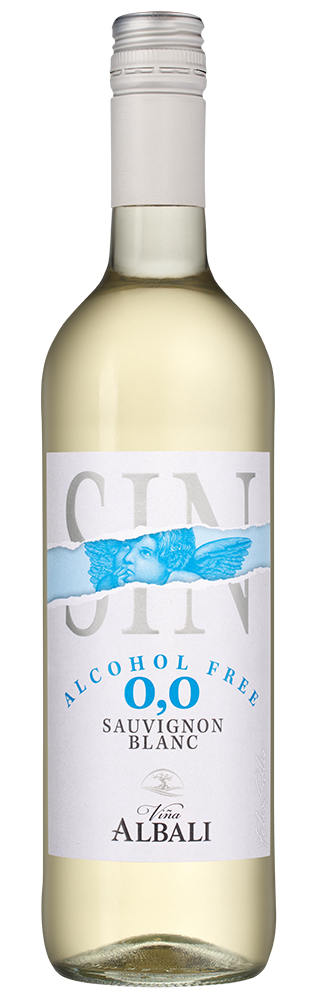 Вино безалкогольное Vina Albali Sauvignon Blanc, Low Alcohol, 0.0 %, Felix Solis, 2024, (155185), Испания, Кастилия Ла Манча, 0.75 л, Винья Албали Совиньон Блан Безалкогольное, цена 1005 рублей