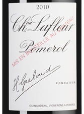 Вино Chateau Lafleur, (128748), красное сухое, 2010 г., 0.75 л, Шато Лафлер цена 274990 рублей