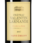 Красное вино из Бордо (Франция) Chateau Valentin Larmande Cuvee La Rose