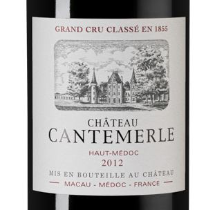 Вино Chateau Cantemerle (Haut-Medoc), 2012, (158756), Франция, Бордо, красное, сухое, 0.75 л, Шато Кантмерль, цена 9990 рублей