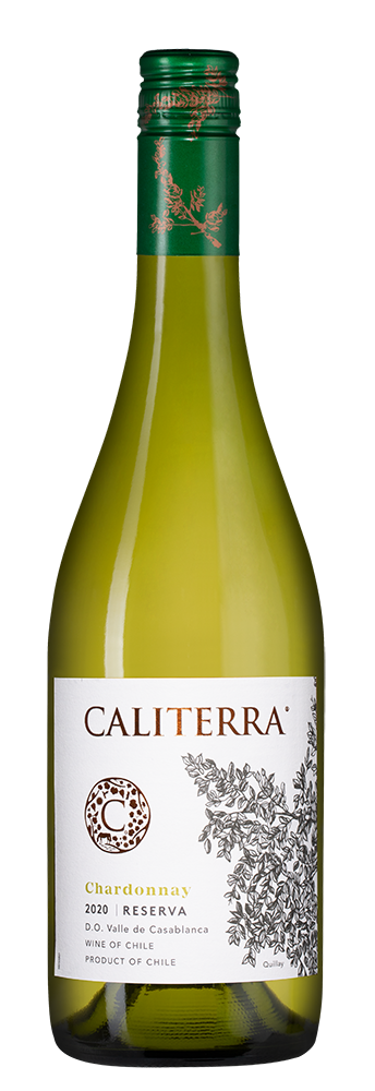 Вино Chardonnay Reserva, Caliterra, 2020, (128645), Чили, Центральная Долина, белое, сухое, 0.75 л, Шардоне Ресерва, цена 2190 рублей