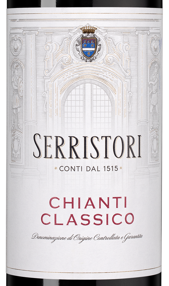 Вино Chianti Classico, Conti Serristori, 2023, (155165), Италия, Тоскана, красное, сухое, 0.75 л, Кьянти Классико, цена 2990 рублей