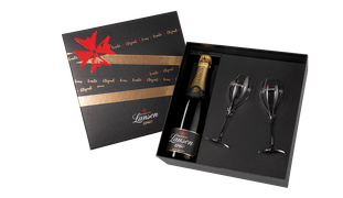 Lanson Black Label Brut (with two glasses) Lanson Black Label Brut (with two glasses)