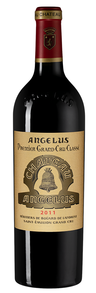 Вино Chateau Angelus (Saint-Emilion), 2011, (148072), Франция, Бордо, красное, сухое, 0.75 л, Шато Анжелюс, цена 129990 рублей
