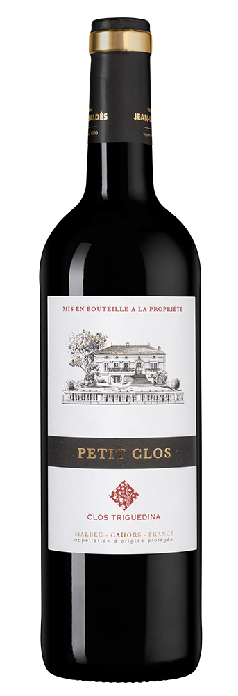 Вино Cahors Petit Clos, Clos Triguedina, 2021, (154894), Франция, Юго-Запад, красное, сухое, 0.75 л, Каор Пети Кло, цена 5490 рублей