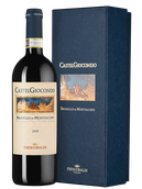 Вино Тоскана Италия Brunello di Montalcino Castelgiocondo в подарочной упаковке