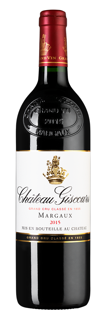 Вино Chateau Giscours (Margaux), 2015, (147512), Франция, Бордо, красное, сухое, 0.75 л, Шато Жискур, цена 27490 рублей