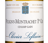 Белое вино Шардоне Puligny-Montrachet Premier Cru Champ Gain
