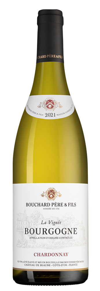 Вино Bourgogne Chardonnay La Vignee, Bouchard Pere & Fils, 2021, (147182), Франция, Бургундия, белое, сухое, 0.75 л, Бургонь Шардоне Ла Винье, цена 7990 рублей