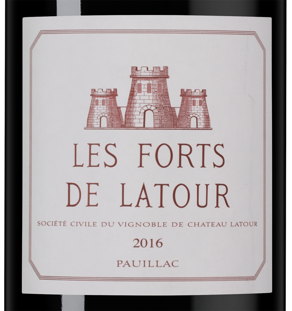Вино Les Forts de Latour (Pauillac), Chateau Latour, 2016, 1.5л, (151707), Франция, Бордо, красное, сухое, 1.5 л, Ле Фор де Латур, цена 182990 рублей