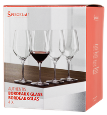 для белого вина Набор из 4-х бокалов Spiegelau Authentis для вин Бордо, (130424), Германия, 0.65 л, Бокал Аутентис для вин Бордо цена 6560 рублей