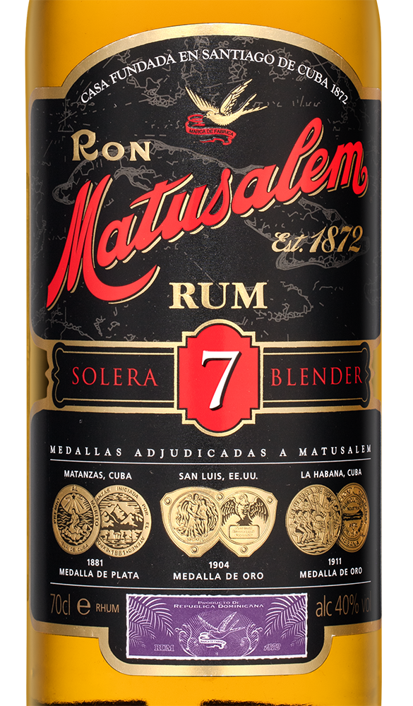 Ром Matusalem Solera 7, (141658), Доминиканская Республика, Доминиканская Республика, 0.7 л, Матусалем Солера 7 лет, цена 2990 рублей