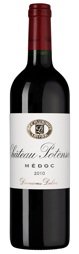 Вино Chateau Potensac (Medoc), 2010, (157542), Франция, Бордо, красное, сухое, 0.75 л, Шато Потансак, цена 14990 рублей