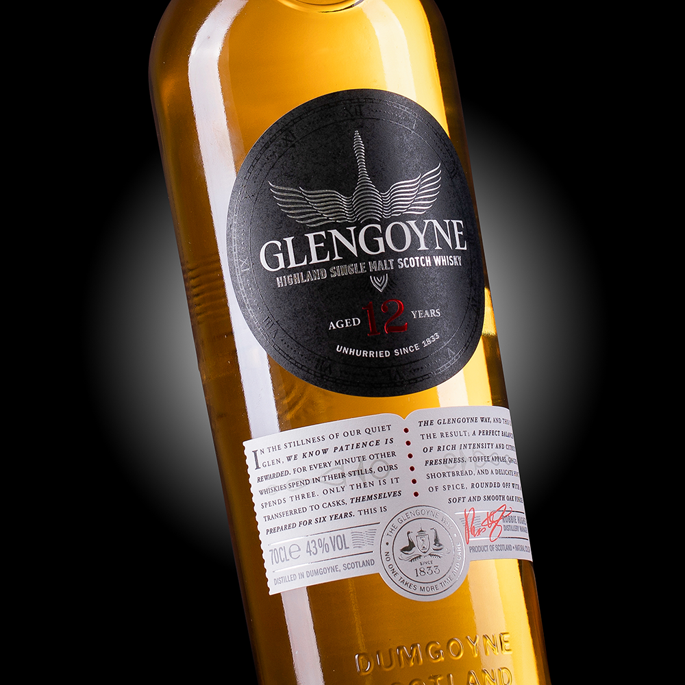 Виски Glengoyne 12 years old в подарочной упаковке, (155345), Шотландия, Хайленд, 0.7 л, Гленгойн 12 лет, цена 10490 рублей