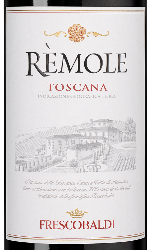 Вино Remole Rosso, Frescobaldi, 2024, (159816), Италия, Тоскана, красное, полусухое, 0.75 л, Ремоле Россо, цена 1590 рублей