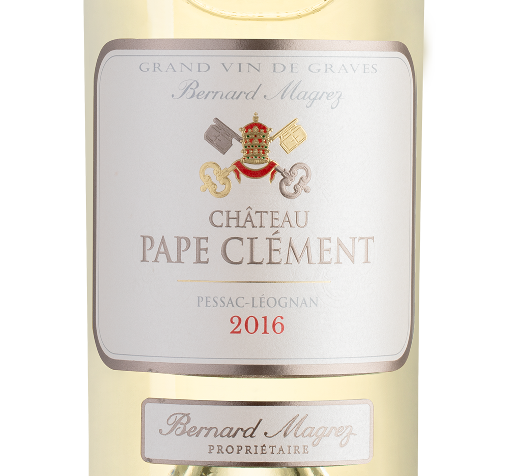 Вино Chateau Pape Clement Blanc (Pessac-Leognan), 2016, (151156), Франция, Бордо, белое, сухое, 0.75 л, Шато Пап Клеман Блан, цена 47490 рублей