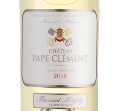 Вино Chateau Pape Clement Blanc, (151156), белое сухое, 2016, 0.75 л, Шато Пап Клеман Блан цена 46990 рублей