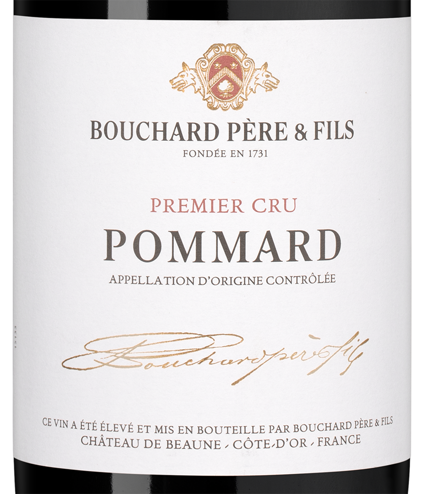 Вино Pommard Premier Cru, Bouchard Pere & Fils, 2015, (151680), Франция, Бургундия, красное, сухое, 0.75 л, Поммар Премье Крю, цена 22490 рублей