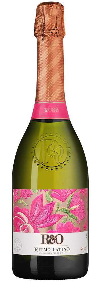 Игристое вино Ritmo Latino Rose Brut, Vina San Pedro, (149644), Чили, Кокимбо, розовое, брют, 0.75 л, Ритмо Латино Брют Розе, цена 1253 рублей