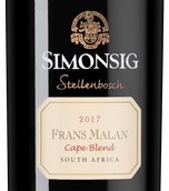 Вино из ЮАР Frans Malan