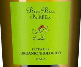 Игристое вино Bio Bio Bubbles Extra Dry, (148343), белое брют, 0.75 л, Био Био Бабблс Экстра Драй цена 1440 рублей