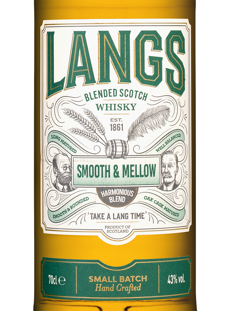 Виски Langs Smooth & Mellow в подарочной упаковке, (159796), Шотландия, 0.7 л, Лэнгс Смус энд Меллоу, цена 2290 рублей