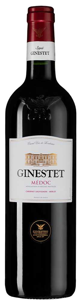 Вино Ginestet Medoc, Maison Ginestet, 2020, (135434), Франция, Бордо, красное, сухое, 0.75 л, Жинесте Медок, цена 3440 рублей
