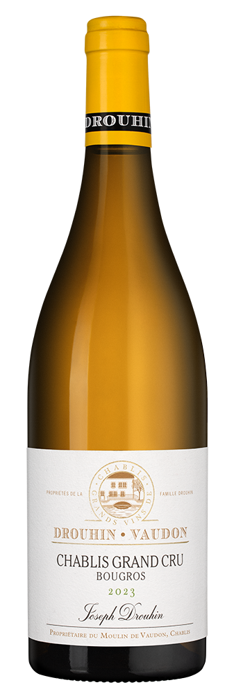 Вино Chablis Grand Cru Bougros, Joseph Drouhin, 2023, (157070), Франция, Бургундия, белое, сухое, 0.75 л, Шабли Гран Крю Бугро, цена 32490 рублей