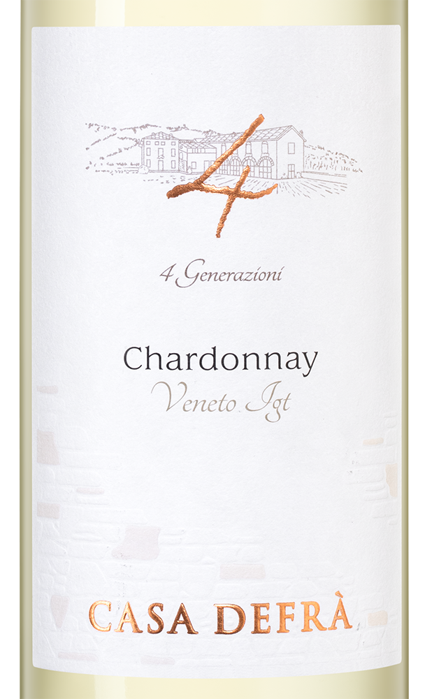 Вино Chardonnay, Casa Defra, 2023, (147568), Италия, Венето, белое, полусухое, 0.75 л, Шардоне, цена 1790 рублей