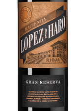 Вино Hacienda Lopez de Haro Gran Reserva, (144116), красное сухое, 2014 г., 0.75 л, Асьенда Лопес де Аро Гран Ресерва цена 4290 рублей