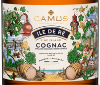 Крепкие напитки из Франции Camus Ile de Re Fine Island в подарочной упаковке