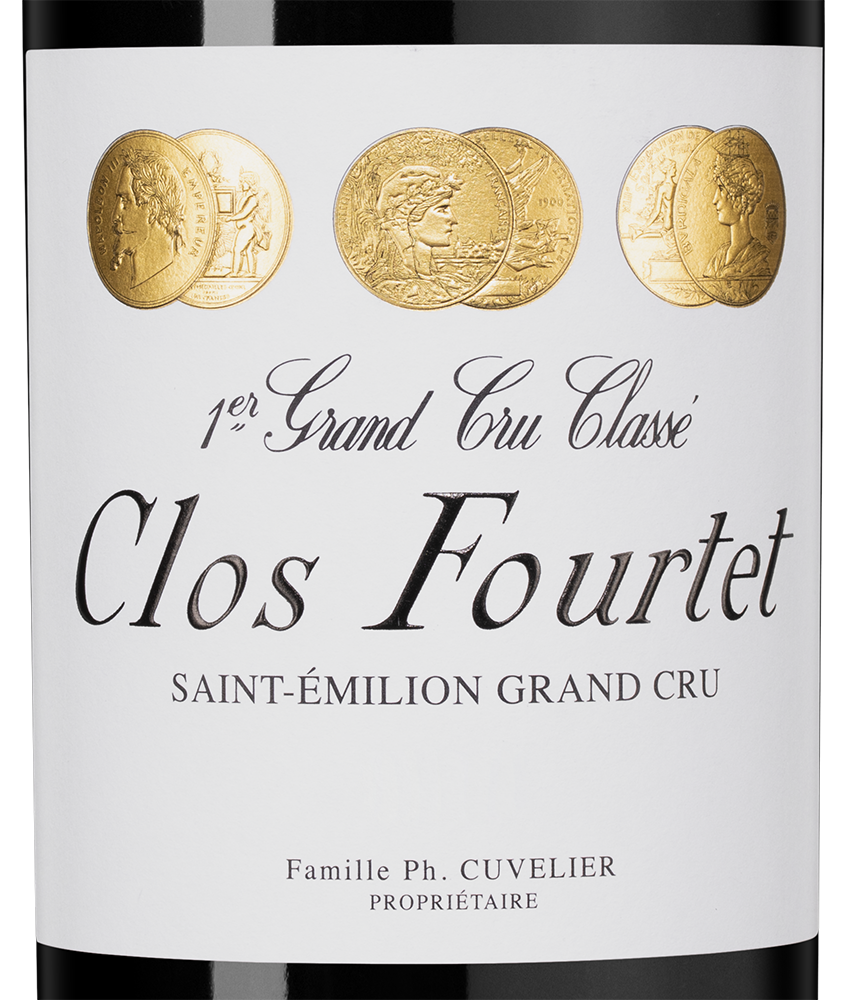 Вино Clos Fourtet (Saint-Emilion Grand Cru), 2019, (126059), Франция, Бордо, красное, сухое, 0.75 л, Кло Фурте, цена 39990 рублей