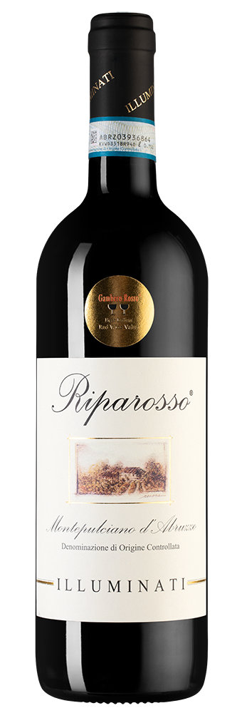 Вино Riparosso Montepulciano d'Abruzzo, Dino Illuminati, 2021, (144263), Италия, Абруццо, красное, сухое, 0.75 л, Монтепульчано д'Абруццо Рипароссо, цена 2990 рублей