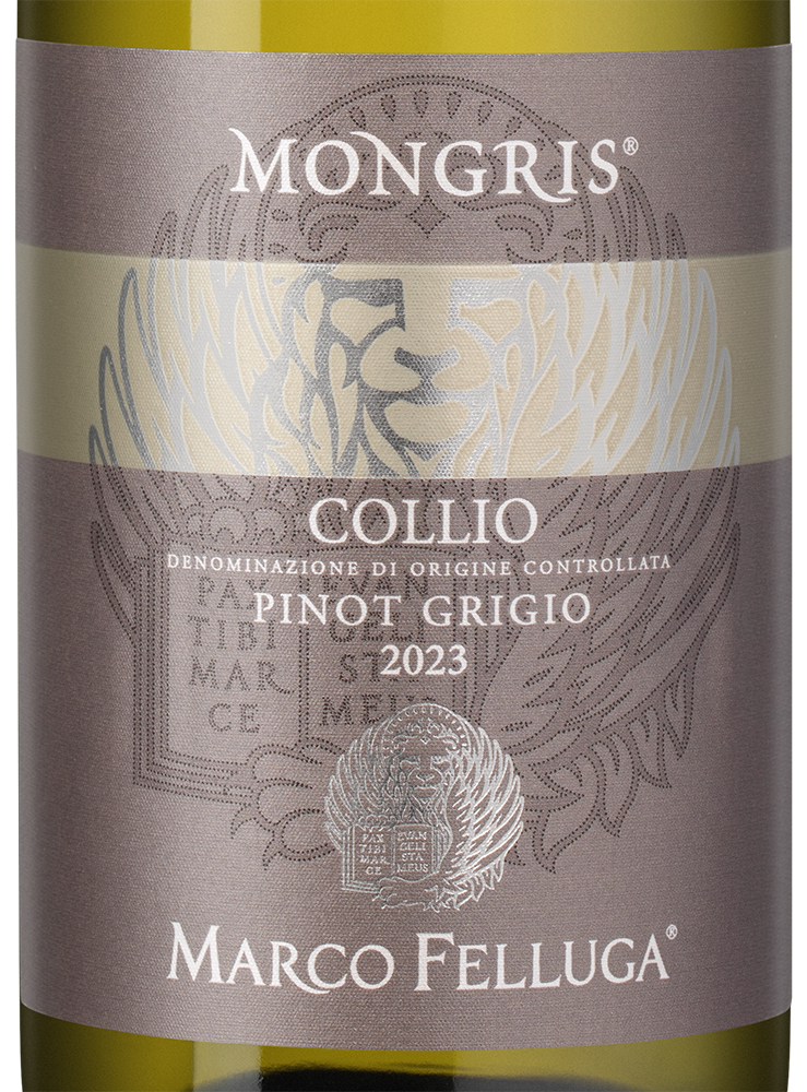 Вино Pinot Grigio Mongris, Marco Felluga, 2023, (148941), Италия, Фриули-Венеция-Джулия, белое, сухое, 0.75 л, Пино Гриджо Монгрис, цена 4990 рублей