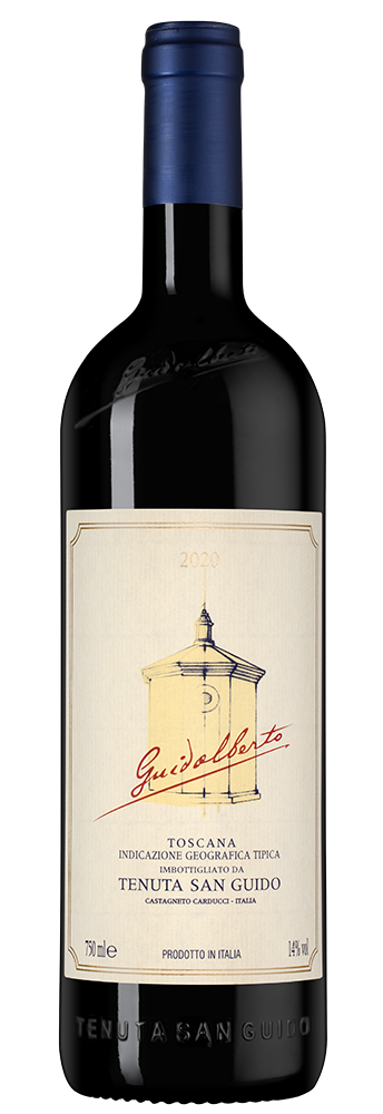 Вино Guidalberto, Tenuta San Guido, 2020, (140538), Италия, Тоскана, красное, сухое, 0.75 л, Гуидальберто, цена 14990 рублей
