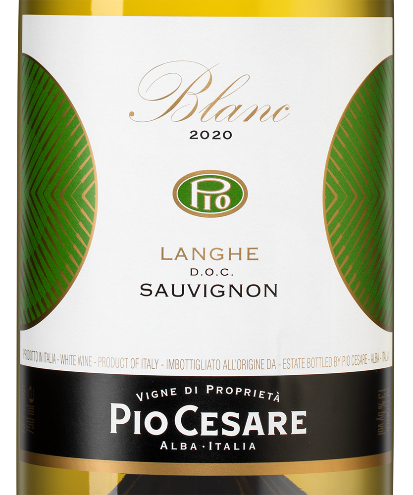 Вино Sauvignon Blanc , Pio Cesare, 2021, (137932), Италия, Пьемонт, белое, сухое, 0.75 л, Ланге Совиньон Блан, цена 4490 рублей