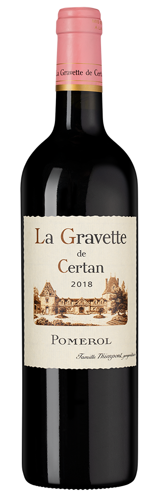 Вино La Gravette de Certan, Vieux Chateau Certan, 2018, (154444), Франция, Бордо, красное, сухое, 0.75 л, Ла Гравет де Сертан, цена 23490 рублей