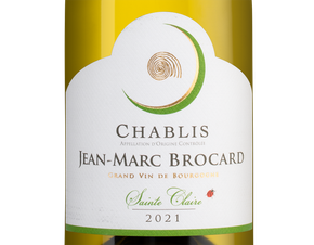 Вино Chablis Sainte Claire, (138918), белое сухое, 2021 г., 0.375 л, Шабли Сент Клер цена 2990 рублей