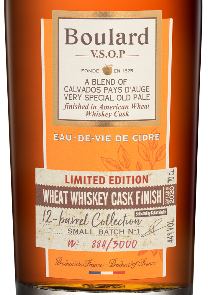 Кальвадос Boulard VSOP Wheat Cask Finish, (138953), Франция, 0.7 л, Булар ВСОП Уит Каск Финиш, цена 11490 рублей