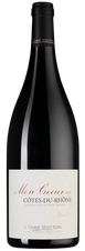 Вино Cotes-du-Rhone Mon Coeur, (123259), красное сухое, 2018 г., 1.5 л, Кот-дю-Рон Мон Кёр цена 7290 рублей