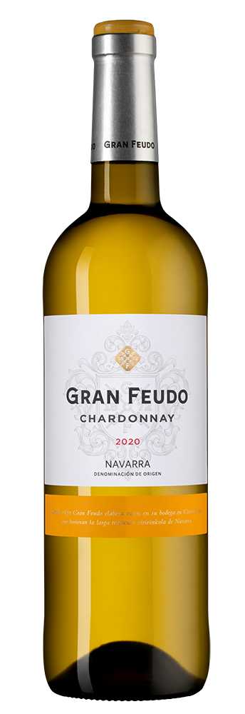 Вино Gran Feudo Chardonnay, Bodegas Chivite, 2022, (142151), Испания, Наварра, белое, сухое, 0.75 л, Гран Феудо Шардоне, цена 2590 рублей
