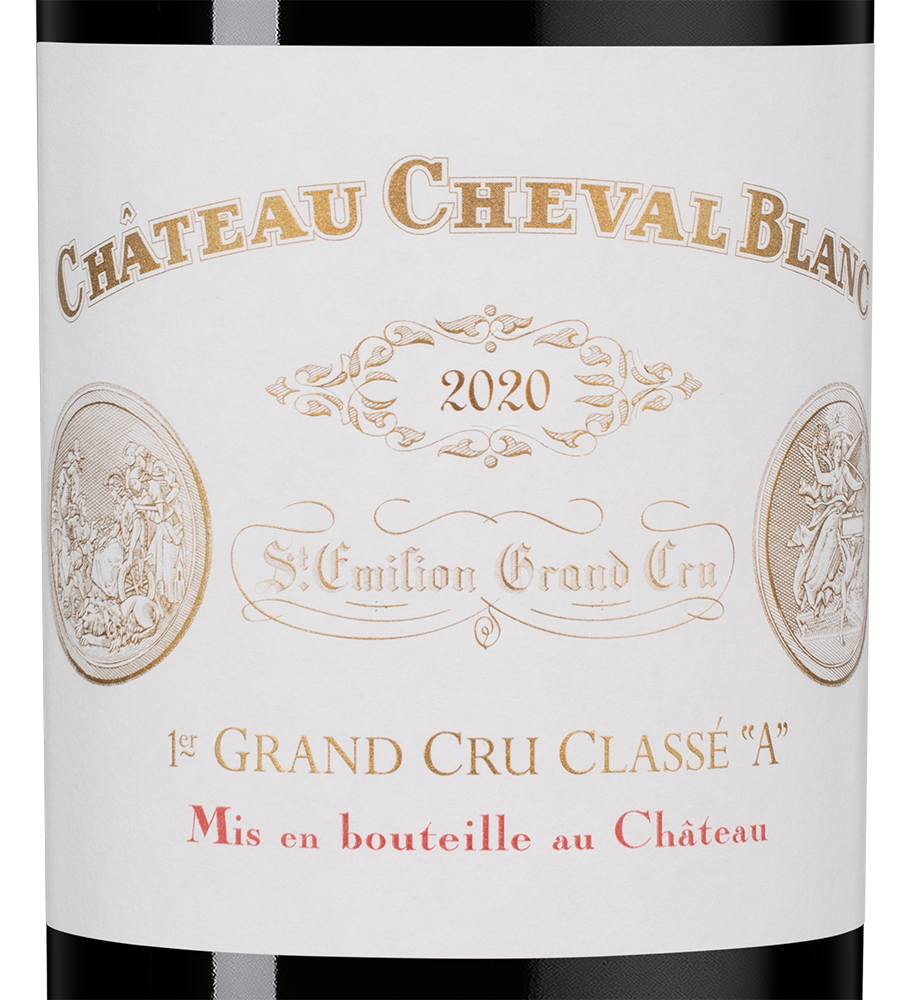 Вино Chateau Cheval Blanc (Saint-Emilion Grand Cru), 2020, (148676), Франция, Бордо, красное, сухое, 0.75 л, Шато Шеваль Блан, цена 229990 рублей