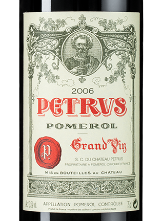 Вино Petrus, 2006, (154436), Франция, Бордо, красное, сухое, 0.75 л, Петрюс, цена 1249990 рублей