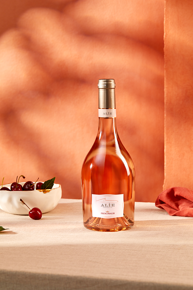 Вино Alie Rose, Frescobaldi, 2021, (133841), Италия, Тоскана, розовое, полусухое, 0.75 л, Алие Розе, цена 3990 рублей