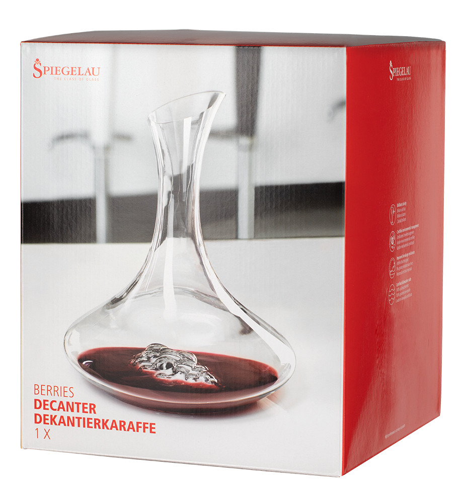 Декантер Spiegelau Berries, 1л, (133722), Германия, хрустальное стекло, 1 л, Шпигелау Беррис Декантер, цена 19990 рублей